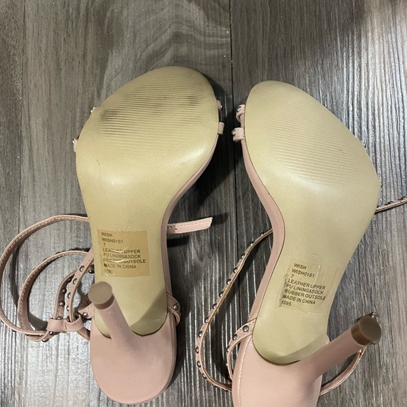 Steve Madden Studded Wrap up Heel - Picture 3 of 4